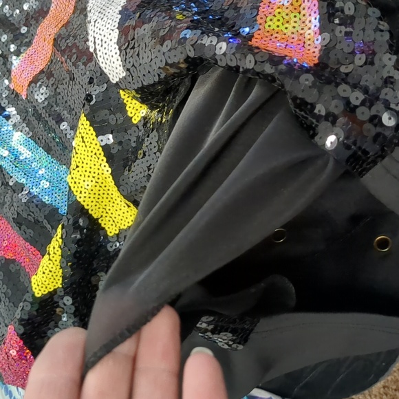 Clubbing Mini Dress with Sequins - Picture 10 of 11